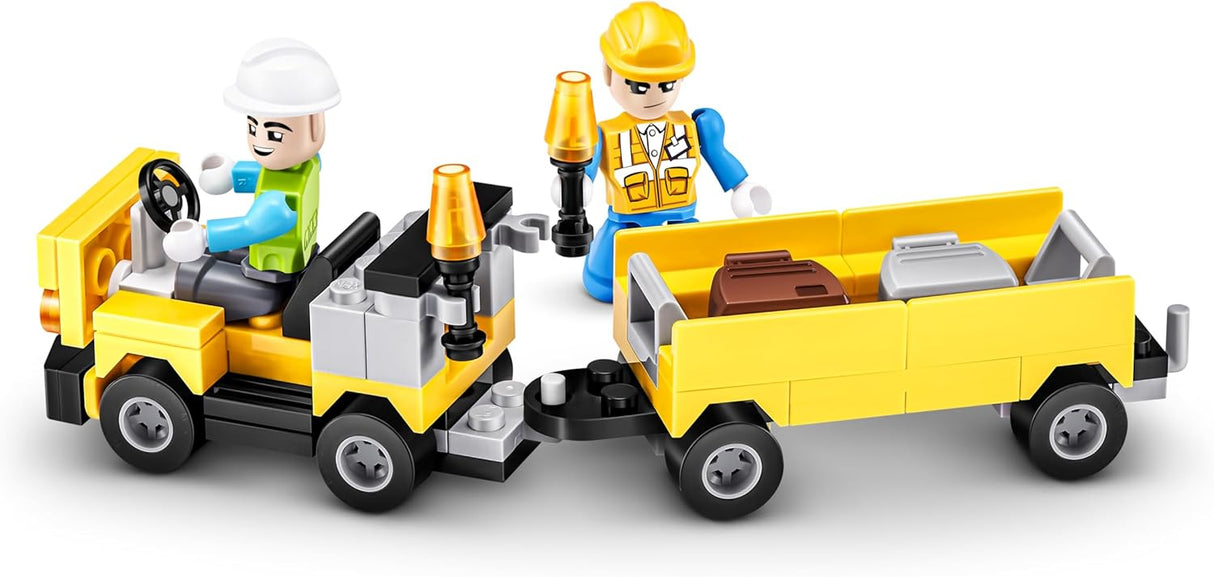 ZURU Max Adventure Airport Playset Series 1 (793 pieces)- Building Bricks-83167