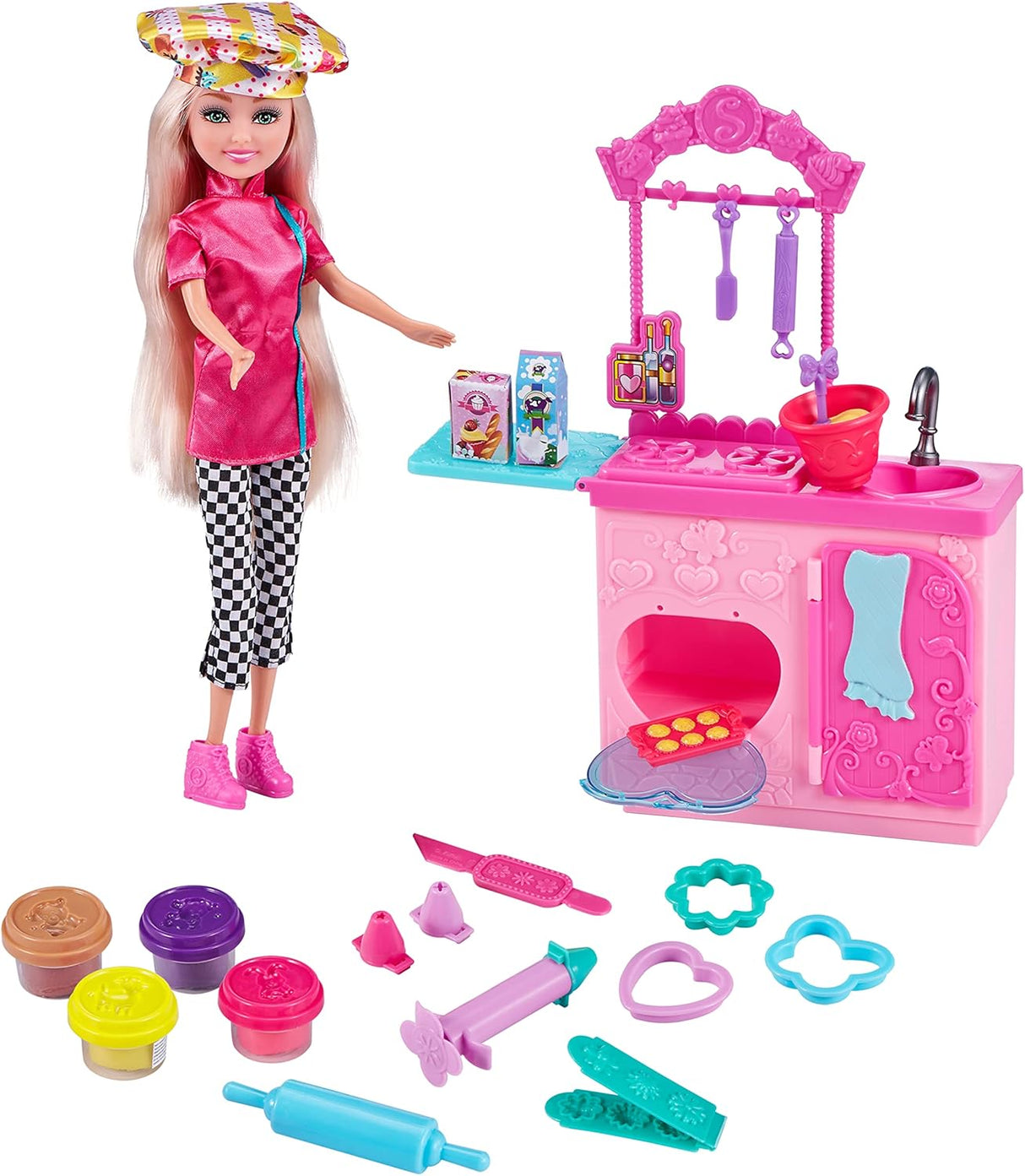 ZURU 10.5" DOLL & BAKING PLAYSET 100183