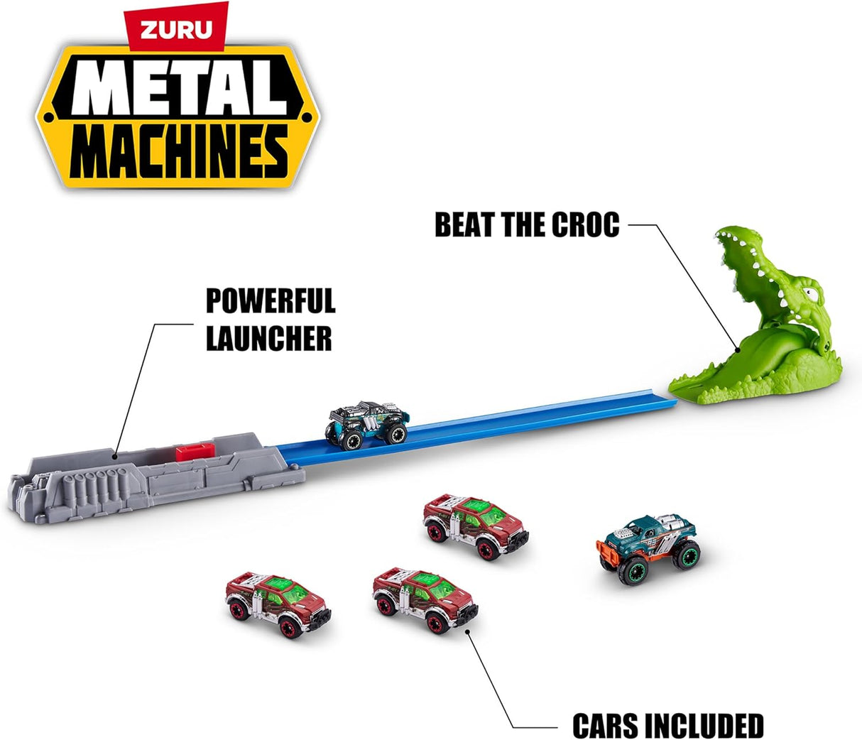 ZURU METAL MACHINES-Playset-Series 1 Crocodile  6718