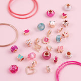 Make It Real Halo Charm Bracelet Making Kit-Think Pink Bracelets [1722]