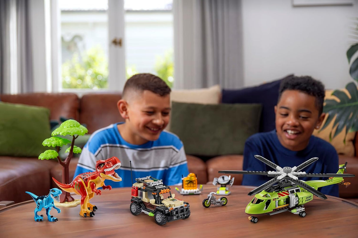 ZURU MAX Dino Adventure (592 pieces) Building Bricks Toys 1-Box Playset Assorted (592 pcs)-83156