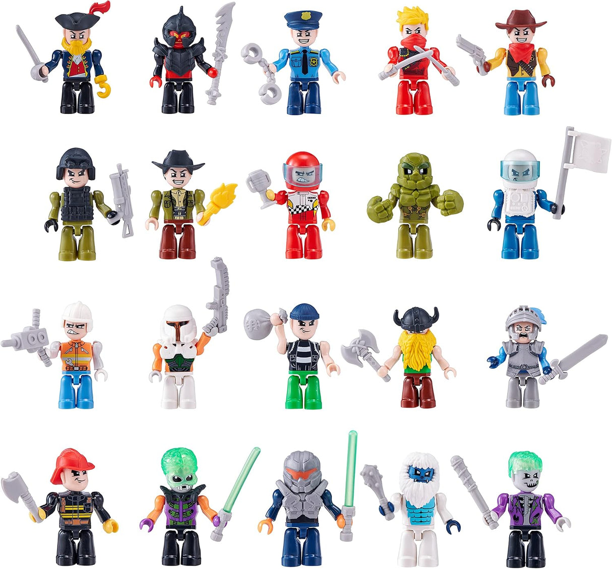 ZURU Max Build More Mini Figure Set-15 Figures-8344