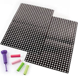 Make It Real: Stamp to Reveal Cool Cat & Smily Dino - DIY Dot Poster Character - [1472]