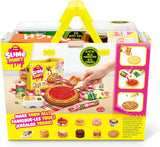 ZURU Small Basket Fast Food Fidget Toys Burger&Pizza Soft Slime Making Kit - 1 PCS [15905]