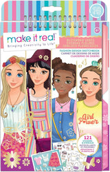 MAKE IT REAL Blooming Vibes Fashion Sketch Book-3209