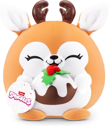 ZURU Snackles Series 2 Capsule 5" Christmas Plush and 8" Plush & 14" Plush-1 PCS [77697GQ1]
