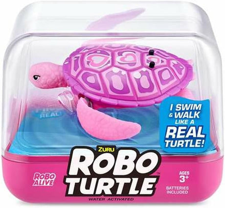 ZURU Robo Alive Water Activated Series 1 Swimming Turtle Cube - 1 PCS- 7192UQ3