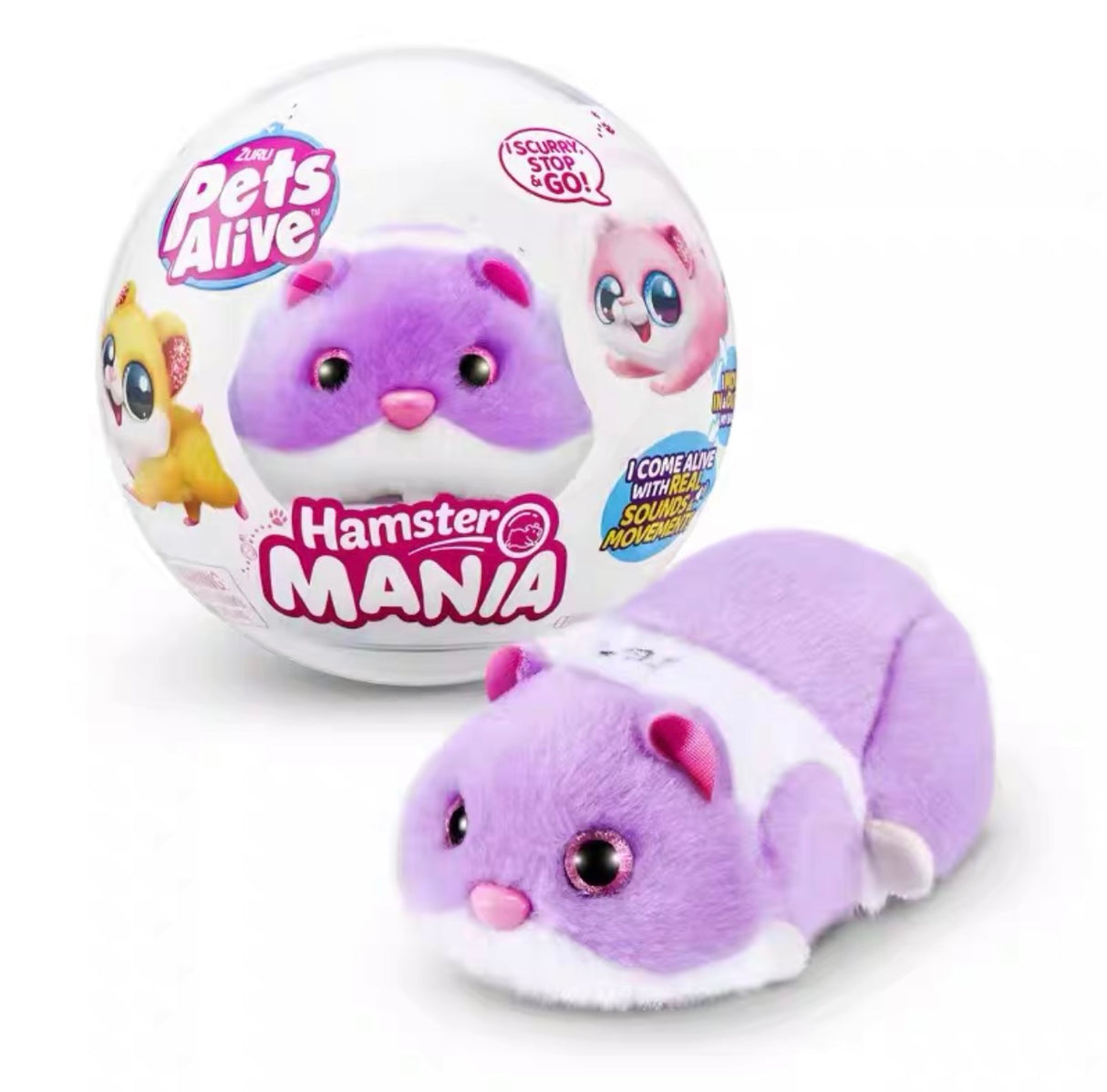 ZURU Pets Alive Hamstermania Electronic Pet 9543GQ1