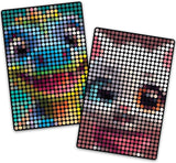 Make It Real: Stamp to Reveal Cool Cat & Smily Dino - DIY Dot Poster Character - [1472]