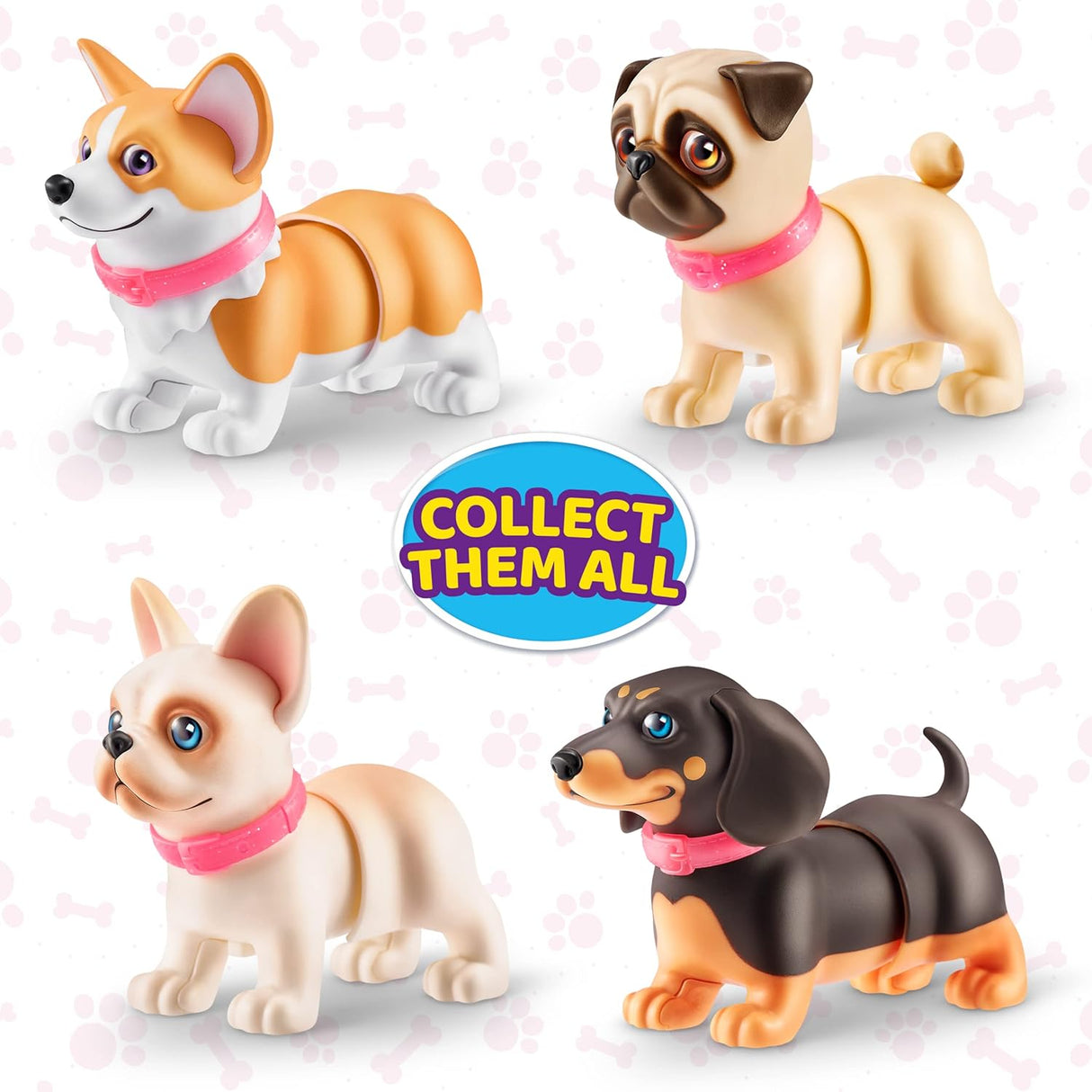 ZURU Pets Alive Booty Shakin' Pups Interactive Mini Dog Toys 9530SQ1