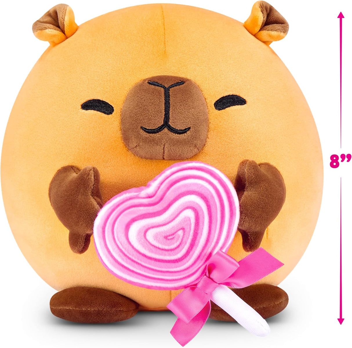ZURU Snackles 8-inch and 14-inch Plush Valentine's Edition-1 PCS [77674TQ1]