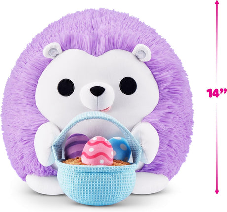 ZURU Snackles 8 inch & 14 inch Easter Plush Andrew the Hedgehog-1 PCS [77676TQ1]