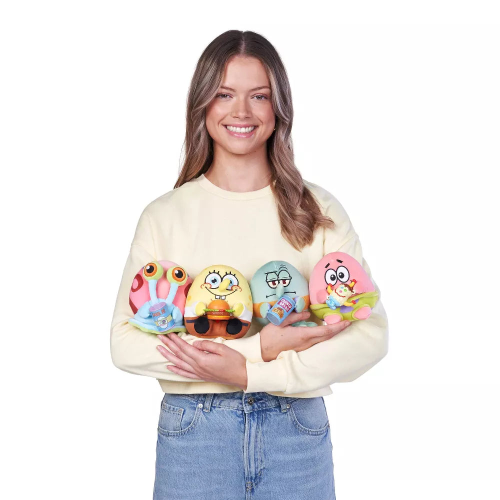 ZURU Snackles Spongebob Squarepants 5" Capsule Plush- 1 PCS[77705GQ1]