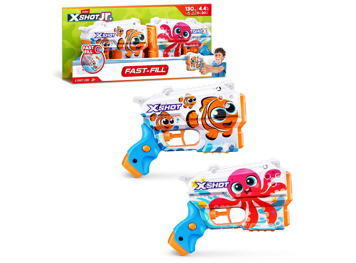 ZURU X-Shot Junior Fast-Fill Water Blaster 2 pack - 1 PCS [118115]