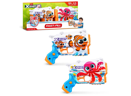 ZURU X-Shot Junior Fast-Fill Water Blaster 2 pack - 1 PCS [118115]