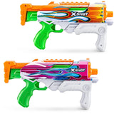 ZURU X-Shot Fast-Fill Hyperload Water Blaster 2 Pack - 1 PCS [11858]