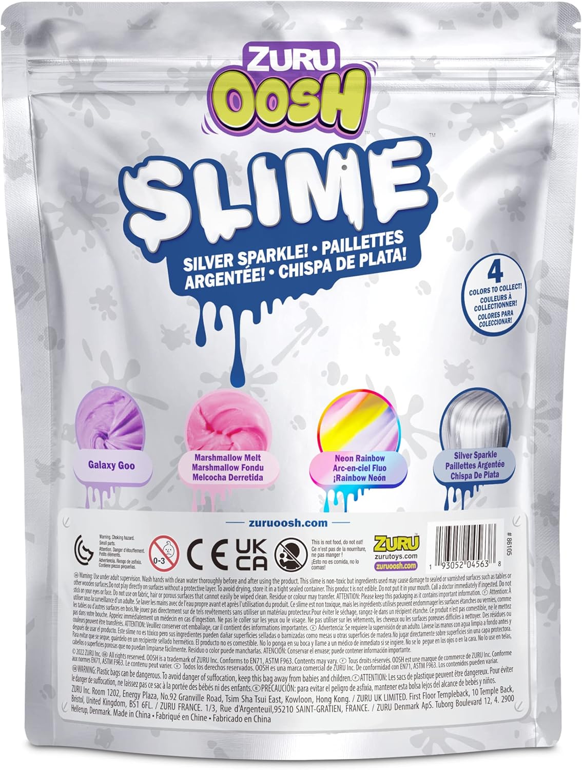 ZURU OOSH-SLIME LARGE FOIL BAG Slime 86105TQ1