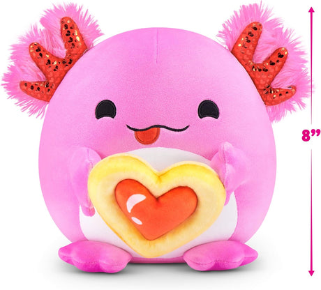 ZURU Snackles 8-inch and 14-inch Plush Valentine's Edition-1 PCS [77674TQ1]