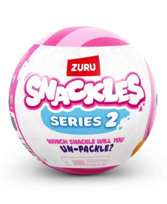 ZURU Snackles Core Licensed Capsule 5 inch Plush Series 2- 1 PCS [77572GQ5]