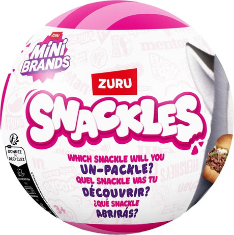 ZURU Snackles Series 1 Wave 2 Capsule 5 Inch Plush- 1 PCS [77453GQ1-S1W2]
