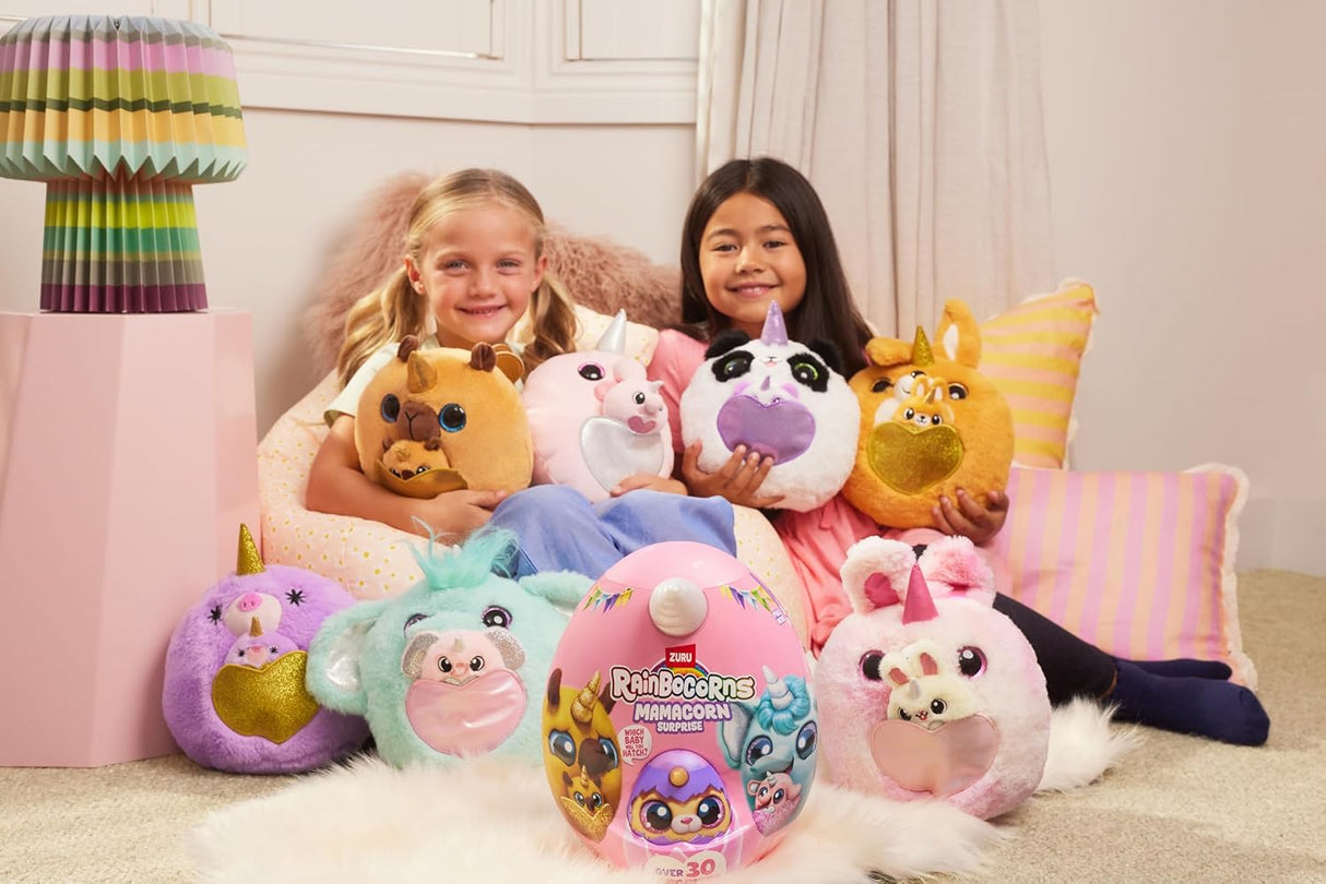 ZURU Rainbocorns Mamacorn Surprise Collectible Plush Toy 92121