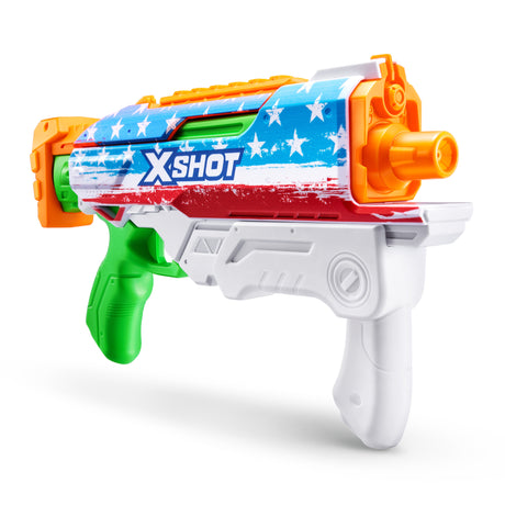 ZURU XSHOT Fast-Fill Skins USA Hyperload Water Blaster - 1 PCS [11865]