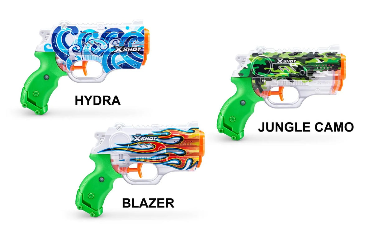 ZURU XSHOT Water-Fast Fill Skins Nano Blaster - 1 PCS [11853]