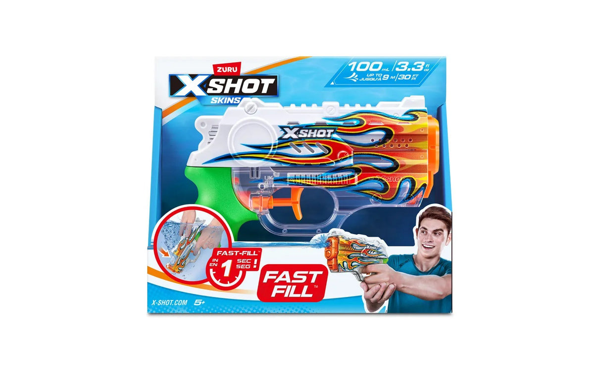 ZURU XSHOT Water-Fast Fill Skins Nano Blaster - 1 PCS [11853]