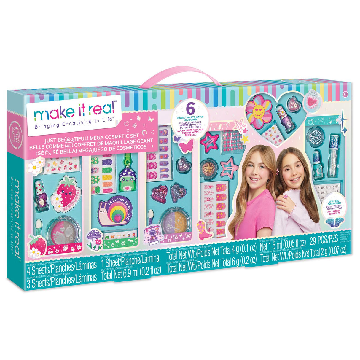 MAKE IT REAL Just Be(YOU)tiful Mega Cosmetic Set-2801