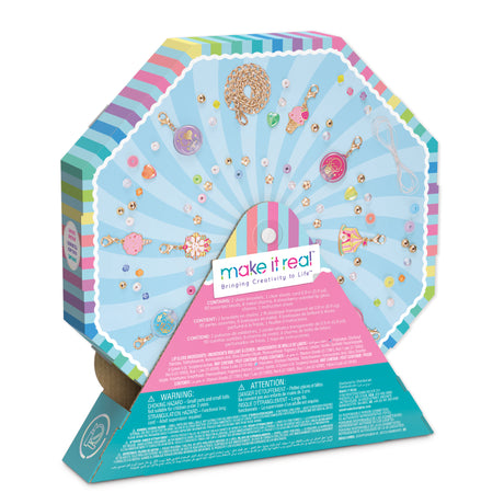 MAKE IT REAL Sweet Spins Lip Gloss Bracelet Kit-2705