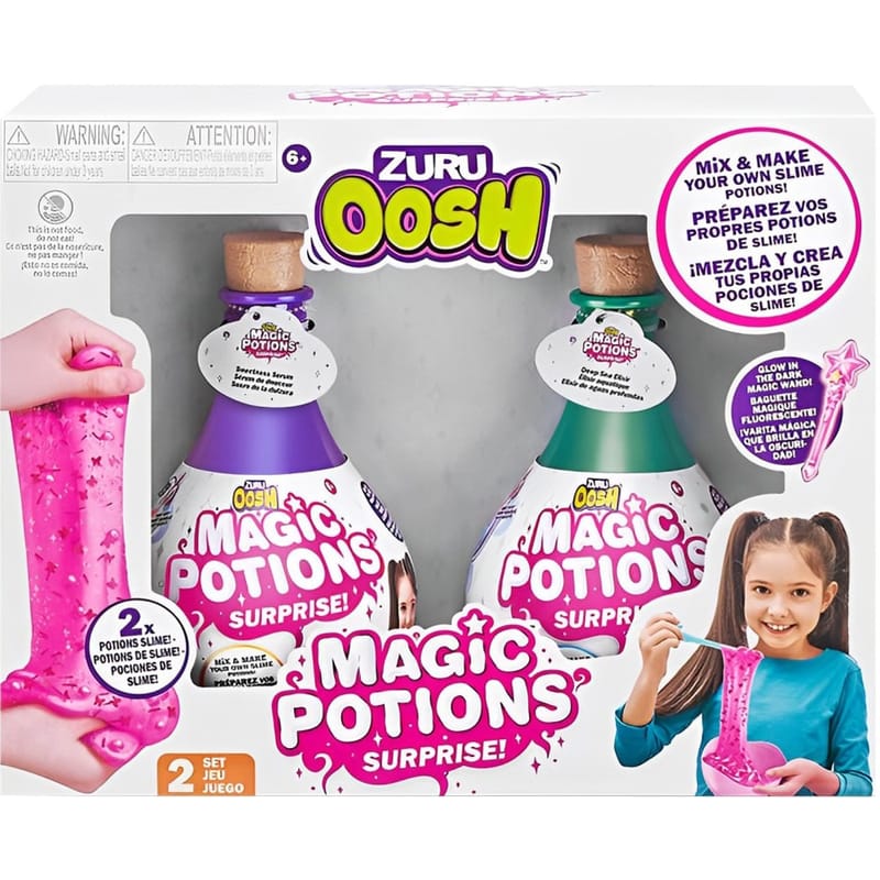 ZURU OOSH-POTIONS-SERIES 1 2PK Slime Surprise Window Box,Bulk 86117