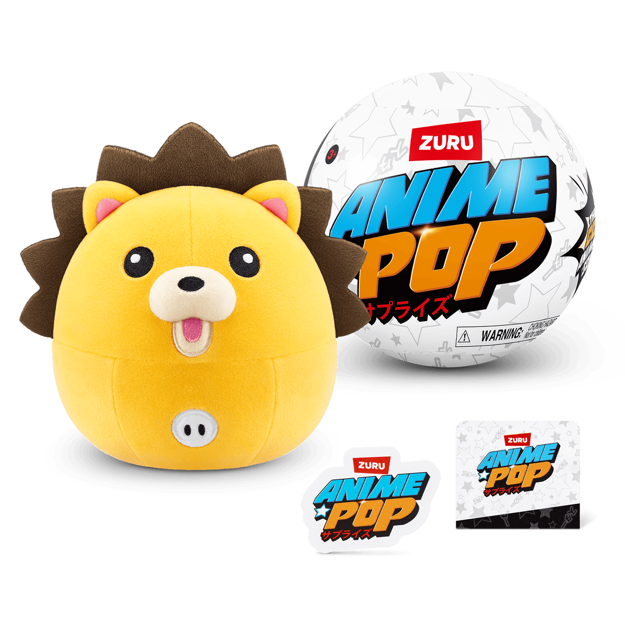 ZURU 5 Surprise Anime Pop Series 1-Capsule 5" Plush-1 PCS-77491GQ1
