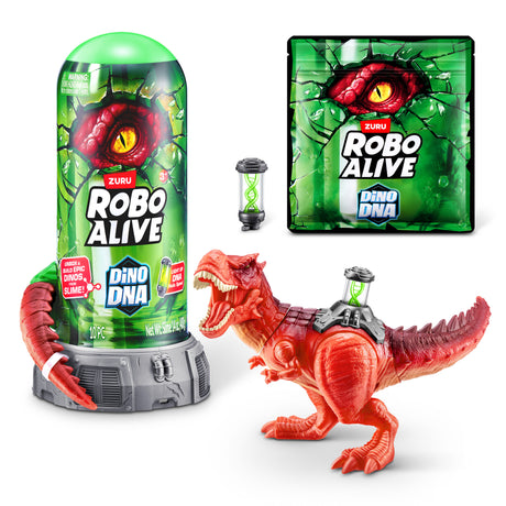 ZURU Robo Alive Dino DNA Dinosaur Playset Tube-1 PCS-71139