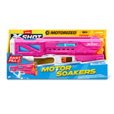ZURU XSHOT Water Hydra Pulse Pink Motor Soaker Water Blaster Gun - 1 PCS [118174]