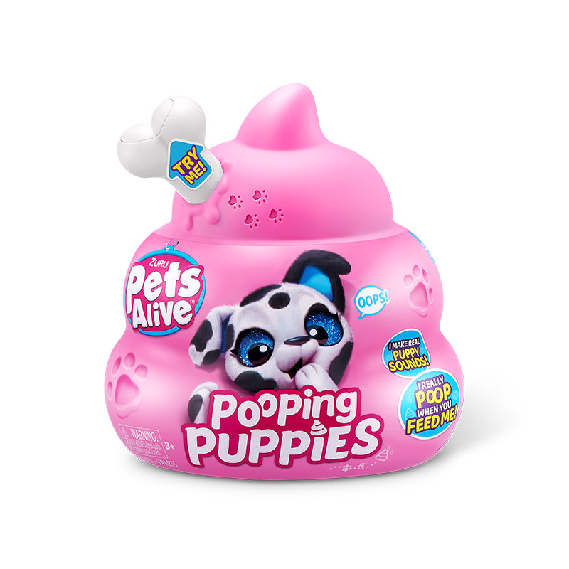ZURU Pets Alive Pooping Puppies (Pug) 9542