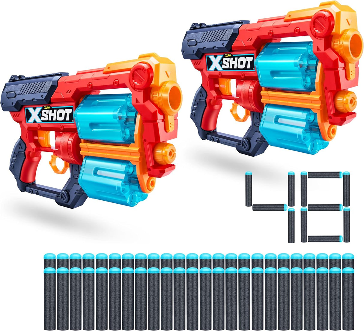 ZURU -XSHOT-EXCEL-Xcess TK-12 Double Pack 36438