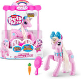 ZURU Pets Alive My Magical Unicorn and Stable Battery Powered Interactive Robotic Toy 9545