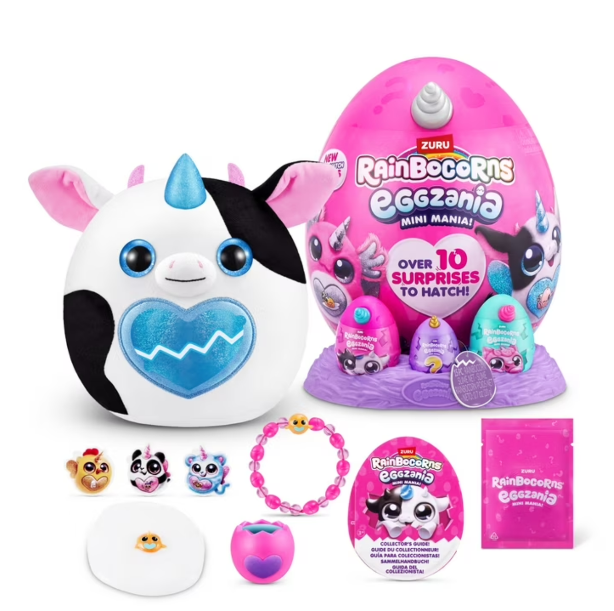 ZURU RAINBOCORNS-EGGZANIA MINI -SERIES 1 PLUSH SOFT SMALL