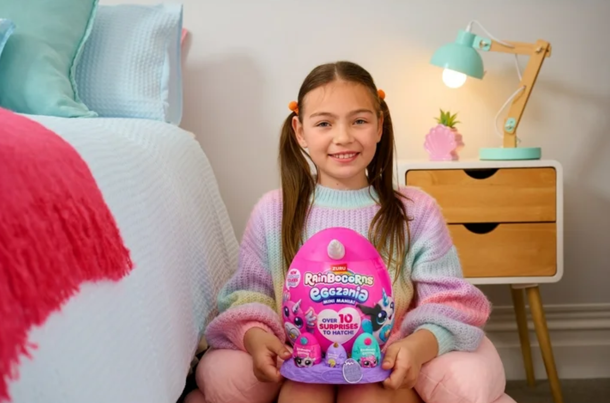 ZURU RAINBOCORNS-EGGZANIA MINI -SERIES 1 PLUSH SOFT SMALL