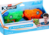 ZURU X-SHOT Water Warfare Water Blaster Nano Drencher 2 Pack - 1 PCS [56106]