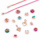 Make It Real Halo Charms Bracelets:   Pretty In Pink Bracelet Kit  - [1708]