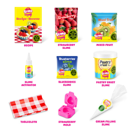 ZURU Slime Mart Small Bag Fruit Tart Pretend Play Food - 1 PCS [15901]