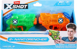 ZURU X-SHOT Water Warfare Water Blaster Nano Drencher 2 Pack - 1 PCS [56106]