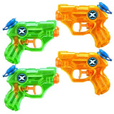 ZURU X-Shot Water Warfare Nano Drencher Blaster Guns 4 Pack - 1 PCS [118145]