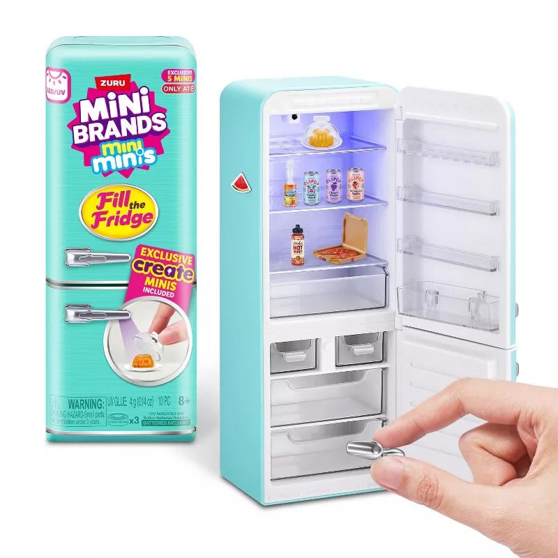 ZURU Mini Brands Fill the Fridge Playset Series 1- 77673TQ1