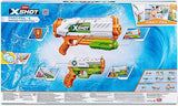 ZURU X-Shot Water Fast Fill 4 Piece WaterGun Set Medium Blaster(2 Pack)&Nano Blaster(2Pack) - 1PCS [118126]