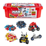 ZURU MAX Build More Building Bricks Accessories and Wheels Value Set
