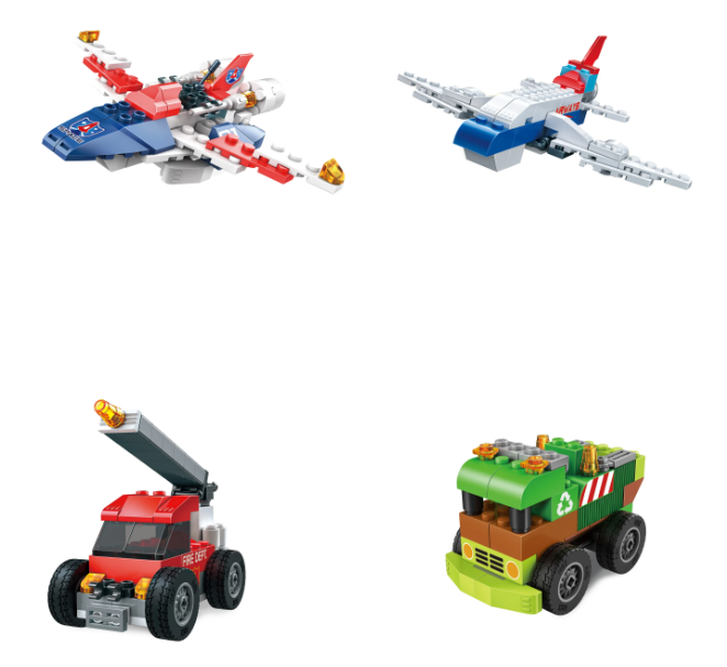 Zuru Max Build More Mystery Eggs Toy Building Blocks-SERIES 1 Egg Capsule (40+ Bricks)-83130DQ1