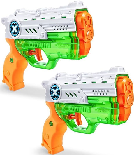 ZURU X-SHOT Water Blaster Nano Fast Fill 2 Pack Watergun - 1 PCS [56334]