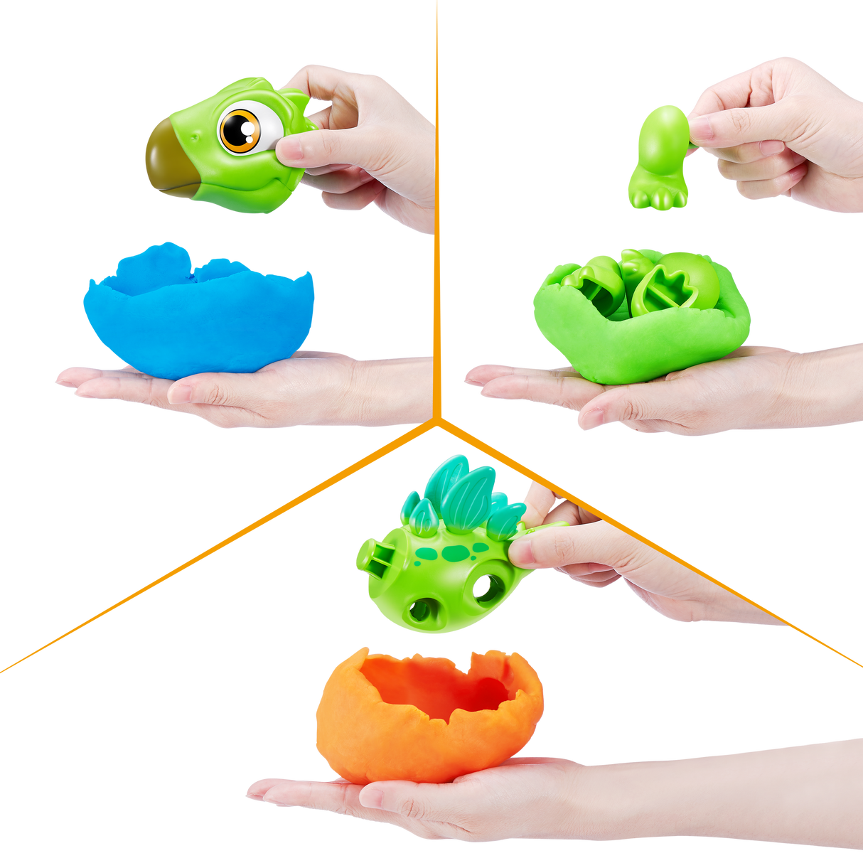 ZURU Smashers Junior Dino Dig-Series 1 Small Egg-1 PCS [74116]